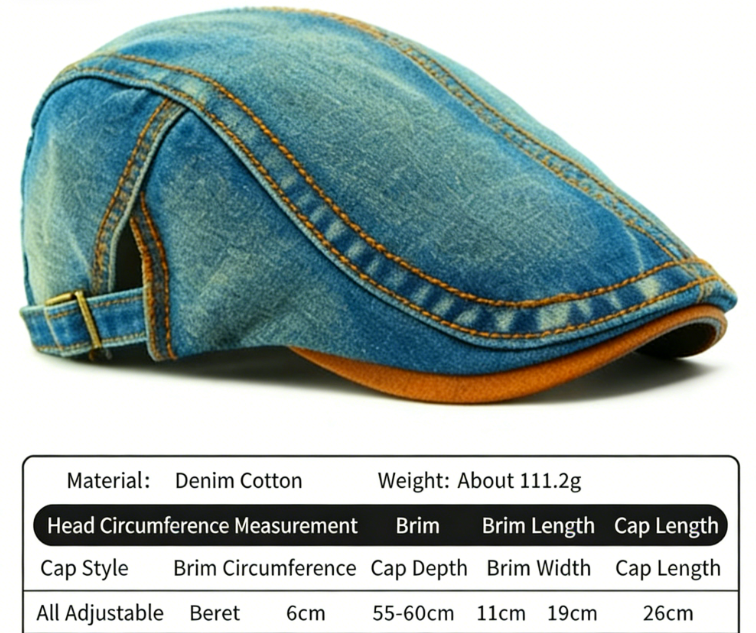Western cowboy beret