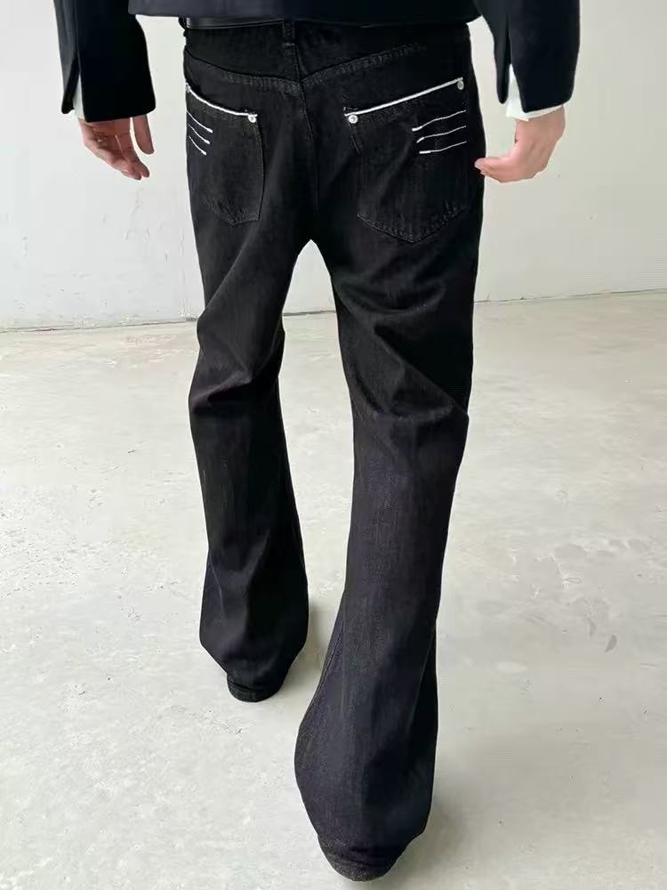 بنطلون جينز أسود