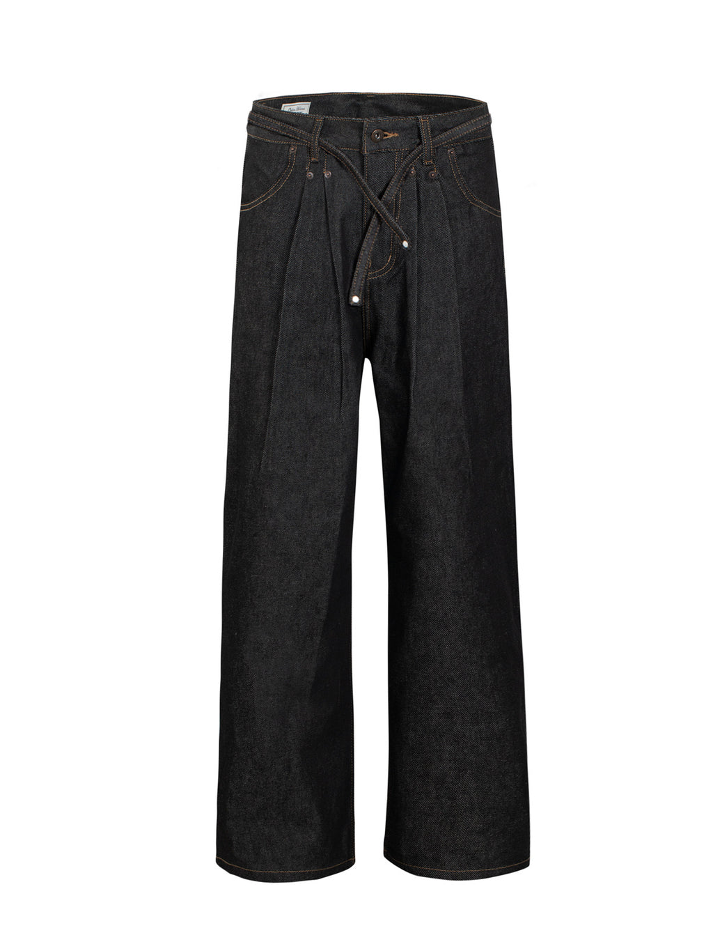 Black stiff jeans