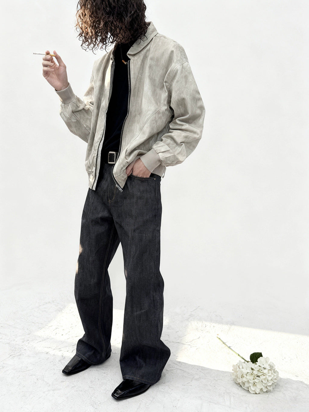 Raw denim